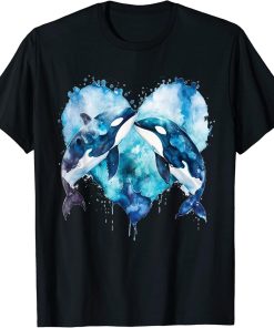 Killer Whale Ocean Lovers Gift Idea for Men Boys Kids Orca T-Shirt